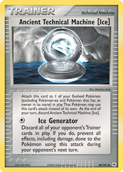 Ancient Technical Machine [Ice]