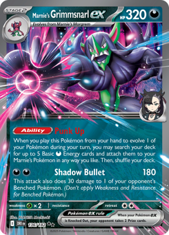 Marnie's Grimmsnarl ex