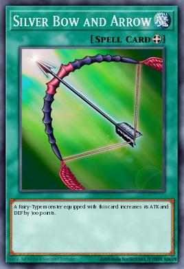 Silver Bow and Arrow