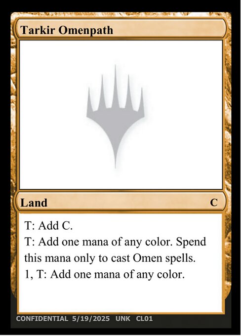 Tarkir Omenpath