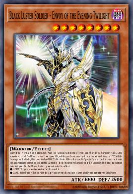 Black Luster Soldier - Envoy of the Evening Twilight