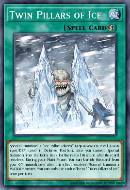 Twin Pillars of Ice