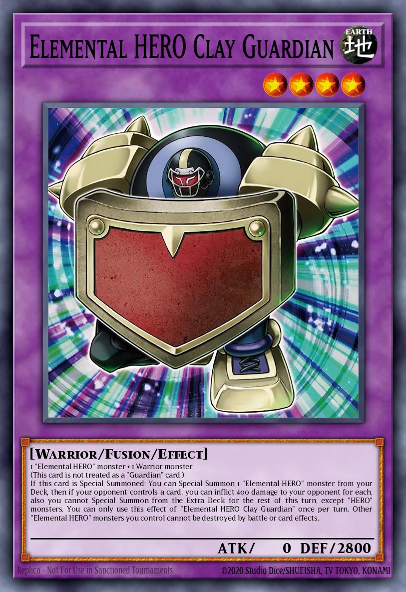 Elemental HERO Clay Guardian