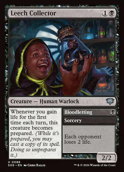 Leech Collector // Bloodletting