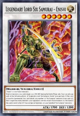 Legendary Lord Six Samurai - Enishi