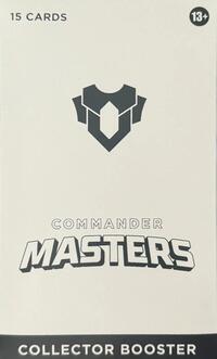 Commander Masters - Collector Booster Pack (Minimal Packaging)