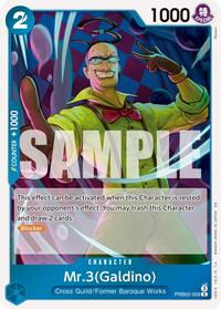 Mr.3(Galdino) - PRB02-009