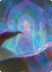 Dragon-Cursed Halls Art Card (8/12)