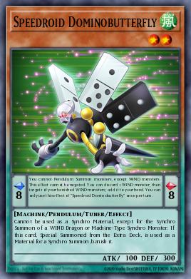 Speedroid Dominobutterfly