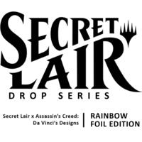 Secret Lair Drop: Secret Lair x Assassin's Creed: Da Vinci's Designs - Rainbow Foil Edition