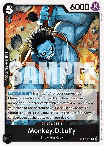 Monkey.D.Luffy (091) (Offline Regional 2024 Vol. 3) [Finalist]