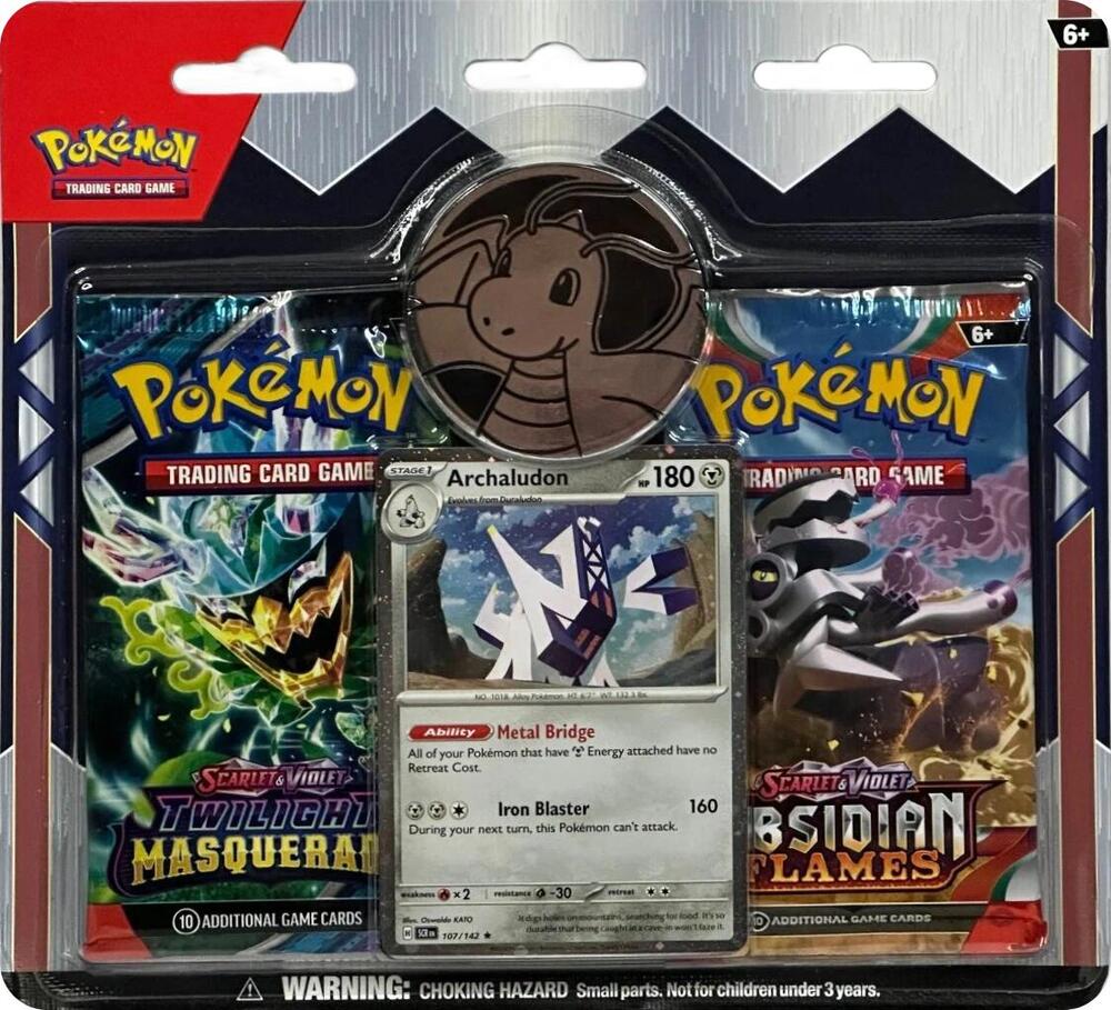 Checklane 2-Pack Blister [Archaludon] (3-tab)