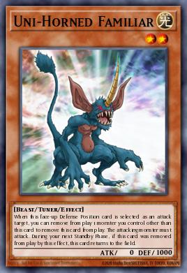 Uni-Horned Familiar