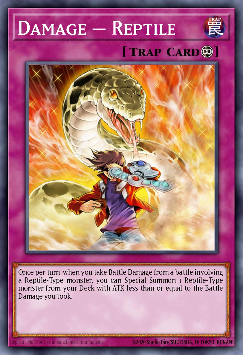 Damage = Reptile