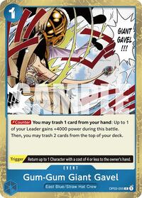 Gum-Gum Giant Gavel
