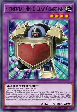 Elemental HERO Clay Guardian