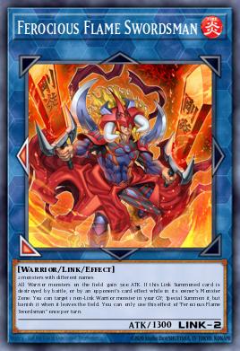 Ferocious Flame Swordsman