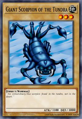 Giant Scorpion of the Tundra