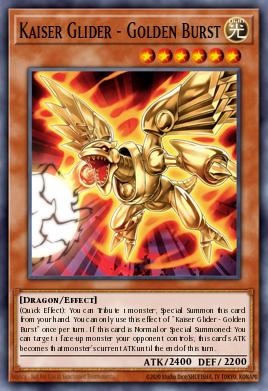 Kaiser Glider - Golden Burst