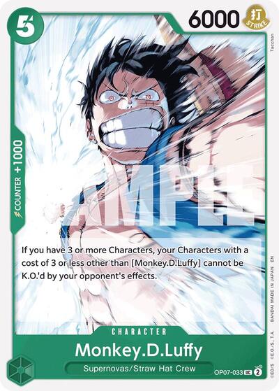 Monkey.D.Luffy - OP07-033