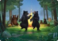 Dancing from Dark to Dawn Art Card