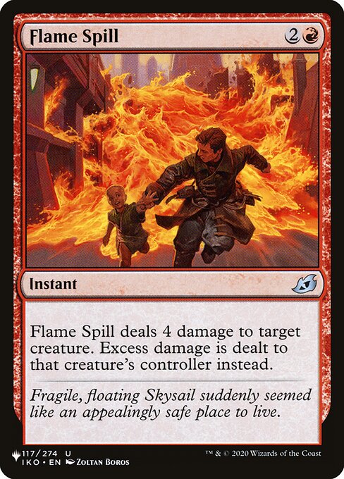 Flame Spill