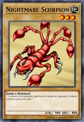 Nightmare Scorpion