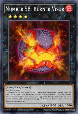 Number 58: Burner Visor