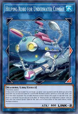 Helping Robo for Underwater Combat