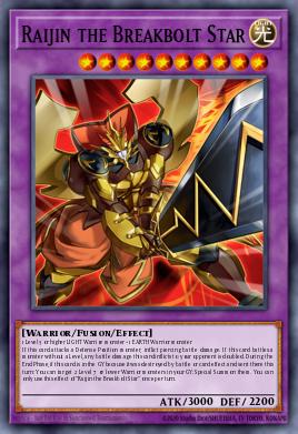 Raijin the Breakbolt Star